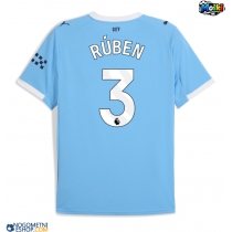 Moški Nogometni dresi Manchester City Ruben Dias #3 Domači 2025-26 Kratek Rokav